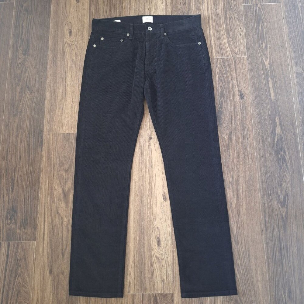 💙 J.Crew Corduroy High Waist Straight Leg Cotton Pants Size 32' Preppy Casual F